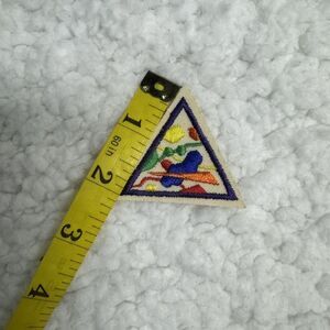 Vintage Girl/Boy Scout Original Brownie Try-Its 1986 Colors & Shapes Patch Badge